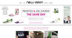 Desktop Screenshot of newvision-net.co.uk
